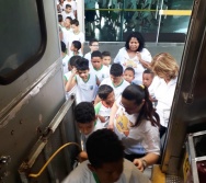 NTV - NA TRILHA DOS VALORES - AULA DE CAMPO - PASSEIO DE TREM.