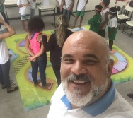 AULA DE SEGURANÇA FERROVIÁRIA - ESCOLA ARTHUR DA COSTA E SILVA - BAIRRO APARECIDA/CARIACICA