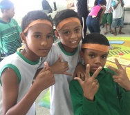 AULA DE SEGURANÇA FERROVIÁRIA - ESCOLA ARTHUR DA COSTA E SILVA - BAIRRO APARECIDA/CARIACICA