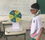 AULA DE SEGURANÇA FERROVIÁRIA - ESCOLA ARTHUR DA COSTA E SILVA - BAIRRO APARECIDA/CARIACICA