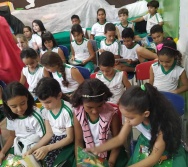 NTV - ATIVIDADE PONTUAL - ESCOLA ENÉAS FERREIRA - TIMBUÍ - ENCONTRO COM ALUNOS