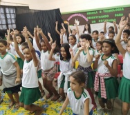 NTV - ATIVIDADE PONTUAL - ESCOLA ENÉAS FERREIRA - TIMBUÍ - ENCONTRO COM ALUNOS