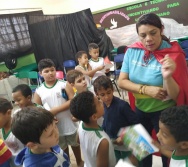 NTV - ATIVIDADE PONTUAL - ESCOLA ENÉAS FERREIRA - TIMBUÍ - ENCONTRO COM ALUNOS