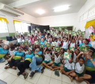 NTV - ATIVIDADE PONTUAL - ESCOLA ENÉAS FERREIRA - TIMBUÍ - ENCONTRO COM ALUNOS