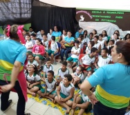 NTV - ATIVIDADE PONTUAL - ESCOLA ENÉAS FERREIRA - TIMBUÍ - ENCONTRO COM ALUNOS