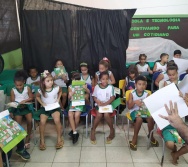 NTV - ATIVIDADE PONTUAL - ESCOLA ENÉAS FERREIRA - TIMBUÍ - ENCONTRO COM ALUNOS