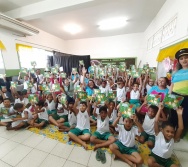 NTV - ATIVIDADE PONTUAL - ESCOLA ENÉAS FERREIRA - TIMBUÍ - ENCONTRO COM ALUNOS