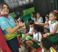 NTV - ATIVIDADE PONTUAL - ESCOLA ENÉAS FERREIRA - TIMBUÍ - ENCONTRO COM ALUNOS