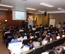 PARTICIPAÇÃO DO COLORIR NA SEMANA DE CIDADANIA E ÉTICA DO SENAI - CIVIT I - ADOLESCENTES APRENDIZ