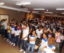 PARTICIPAÇÃO DO COLORIR NA SEMANA DE CIDADANIA E ÉTICA DO SENAI - CIVIT I - ADOLESCENTES APRENDIZ