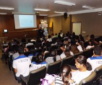 PARTICIPAÇÃO DO COLORIR NA SEMANA DE CIDADANIA E ÉTICA DO SENAI - CIVIT I - ADOLESCENTES APRENDIZ