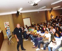 PARTICIPAÇÃO DO COLORIR NA SEMANA DE CIDADANIA E ÉTICA DO SENAI - CIVIT I - ADOLESCENTES APRENDIZ