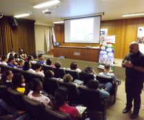 PARTICIPAÇÃO DO COLORIR NA SEMANA DE CIDADANIA E ÉTICA DO SENAI - CIVIT I - ADOLESCENTES APRENDIZ