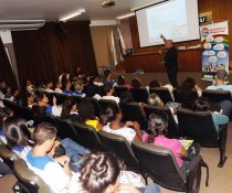 PARTICIPAÇÃO DO COLORIR NA SEMANA DE CIDADANIA E ÉTICA DO SENAI - CIVIT I - ADOLESCENTES APRENDIZ