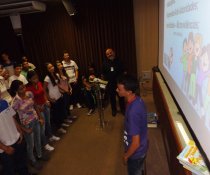 PARTICIPAÇÃO DO COLORIR NA SEMANA DE CIDADANIA E ÉTICA DO SENAI - CIVIT I - ADOLESCENTES APRENDIZ