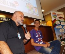 PARTICIPAÇÃO DO COLORIR NA SEMANA DE CIDADANIA E ÉTICA DO SENAI - CIVIT I - ADOLESCENTES APRENDIZ