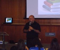 PARTICIPAÇÃO DO COLORIR NA SEMANA DE CIDADANIA E ÉTICA DO SENAI - CIVIT I - ADOLESCENTES APRENDIZ