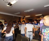 PARTICIPAÇÃO DO COLORIR NA SEMANA DE CIDADANIA E ÉTICA DO SENAI - CIVIT I - ADOLESCENTES APRENDIZ