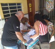 ENTREGA DOS KITS NTV NA ESCOLA JOSÉ ZACCHI - FLEXAL/CARIACICA.