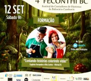 4º FECONTHI - FESTIVAL DE CONTADORES DE HISTÓRIAS DE BALNEÁRIO CAMBORIÚ - SC - PARTICIPAÇÃO DE EUGENIO E RITA