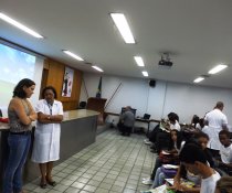 PALESTRA INTERATIVA NO SENAC - VILA VELHA COM ADOLESCENTES APRENDIZES - MATUTINO