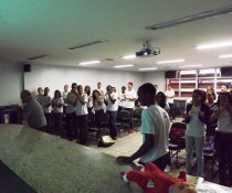 PALESTRA INTERATIVA NO SENAC - VILA VELHA COM ADOLESCENTES APRENDIZES - MATUTINO