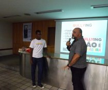 PALESTRA INTERATIVA NO SENAC - VILA VELHA COM ADOLESCENTES APRENDIZES - MATUTINO