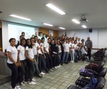 PALESTRA INTERATIVA NO SENAC - VILA VELHA COM ADOLESCENTES APRENDIZES - MATUTINO