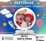 CONTAÇÃO DE HISTÓRIA - ENCERRAMENTO DO PROJETO LITERÁRIO NA ESCOLA EMEF CUSTÓDIA DIAS DE CAMPOS