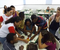 OFICINA DE ELABORAÇÃO DE PROJETOS SOCIAIS - PROMOVIDO PELA IMADESA - MINISTRADO PELO COLORIR - EMPRESA:MARCA AMBIENTAL