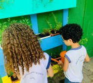 PROGRAMA COLORIR SUSTENTÁVEL - PEQUENOS HORTICULTORES EM MANUTENÇÃO 