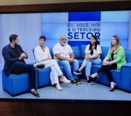 COLORIR CRIANDO VALORES PARTICIPA DO PROGRAMA EU, VOCÊ, NÓS E O TERCEIRO SETOR NA TV VITÓRIA ES