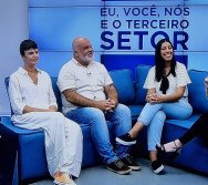 COLORIR CRIANDO VALORES PARTICIPA DO PROGRAMA EU, VOCÊ, NÓS E O TERCEIRO SETOR NA TV VITÓRIA ES