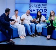 COLORIR CRIANDO VALORES PARTICIPA DO PROGRAMA EU, VOCÊ, NÓS E O TERCEIRO SETOR NA TV VITÓRIA ES