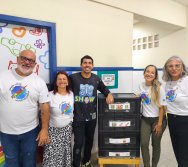 PROJETO COLORIR SUSTENTÁVEL - START COM SHOW DE BONECOS - ETAPA COMPOSTEIRA - PRESENÇA VIP DO  TIO DIU - CMEI SILVESTRE