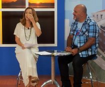 Entrevista com a apresentadora Sandra Freitas, no programa Gazeta Comunidade