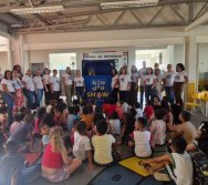 LANÇAMENTO - PROJETO COLORIR SUSTENTÁVEL - CMEITI MARIA MADALENA - CAMPINHO DA SERRA I