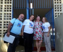 VISITA DA EQUIPE AS ESCOLAS QUE PARTICIPARÃO DO PC3E - PROGRAMA DE USO CONSCIENTE DE ENERGIA ELÉTRICA NAS ESCOLAS.