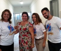 VISITA DA EQUIPE AS ESCOLAS QUE PARTICIPARÃO DO PC3E - PROGRAMA DE USO CONSCIENTE DE ENERGIA ELÉTRICA NAS ESCOLAS.