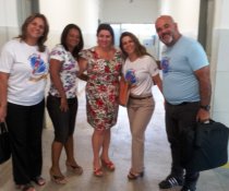 VISITA DA EQUIPE AS ESCOLAS QUE PARTICIPARÃO DO PC3E - PROGRAMA DE USO CONSCIENTE DE ENERGIA ELÉTRICA NAS ESCOLAS.