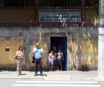 VISITA DA EQUIPE AS ESCOLAS QUE PARTICIPARÃO DO PC3E - PROGRAMA DE USO CONSCIENTE DE ENERGIA ELÉTRICA NAS ESCOLAS.