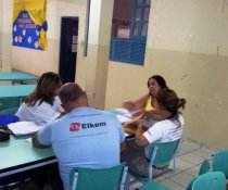 VISITA DA EQUIPE AS ESCOLAS QUE PARTICIPARÃO DO PC3E - PROGRAMA DE USO CONSCIENTE DE ENERGIA ELÉTRICA NAS ESCOLAS.