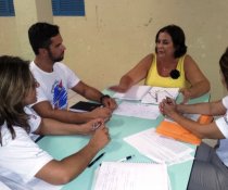 VISITA DA EQUIPE AS ESCOLAS QUE PARTICIPARÃO DO PC3E - PROGRAMA DE USO CONSCIENTE DE ENERGIA ELÉTRICA NAS ESCOLAS.