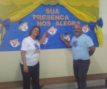 VISITA DA EQUIPE AS ESCOLAS QUE PARTICIPARÃO DO PC3E - PROGRAMA DE USO CONSCIENTE DE ENERGIA ELÉTRICA NAS ESCOLAS.