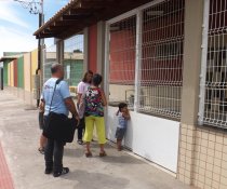 VISITA DA EQUIPE AS ESCOLAS QUE PARTICIPARÃO DO PROGRAMA COLORIR SUSTENTÁVEL - PROGRAMA DE COMBATE A VIOLÊNCIA E A DEPREDAÇÃO NAS ESCOLAS