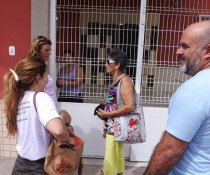 VISITA DA EQUIPE AS ESCOLAS QUE PARTICIPARÃO DO PROGRAMA COLORIR SUSTENTÁVEL - PROGRAMA DE COMBATE A VIOLÊNCIA E A DEPREDAÇÃO NAS ESCOLAS