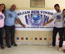 VISITA DA EQUIPE AS ESCOLAS QUE PARTICIPARÃO DO PROGRAMA COLORIR SUSTENTÁVEL - PROGRAMA DE COMBATE A VIOLÊNCIA E A DEPREDAÇÃO NAS ESCOLAS