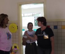 VISITA DA EQUIPE AS ESCOLAS QUE PARTICIPARÃO DO PROGRAMA COLORIR SUSTENTÁVEL - PROGRAMA DE COMBATE A VIOLÊNCIA E A DEPREDAÇÃO NAS ESCOLAS