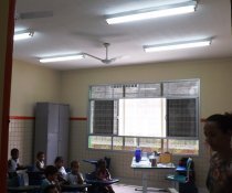 VISITA DA EQUIPE AS ESCOLAS QUE PARTICIPARÃO DO PROGRAMA COLORIR SUSTENTÁVEL - PROGRAMA DE COMBATE A VIOLÊNCIA E A DEPREDAÇÃO NAS ESCOLAS