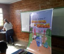 SENSIBILIZAÇÃO AOS ALUNOS DOS 5º E 6º ANOS PARA IMPLANTAÇÃO DO COLORIR SUSTENTÁVEL - CARIACICA